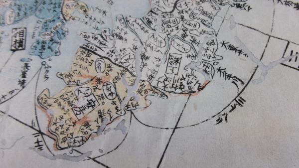 書かれている千葉県の地図