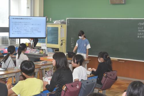 5年生の授業参観