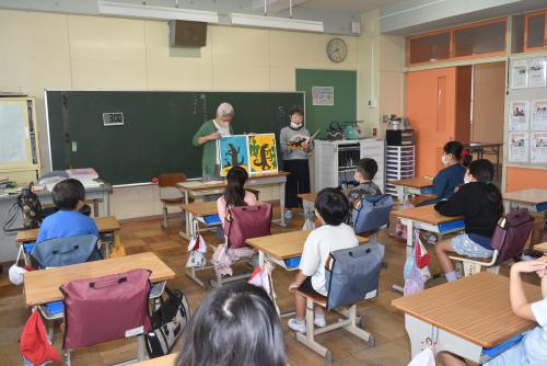 ３年生への読み聞かせ