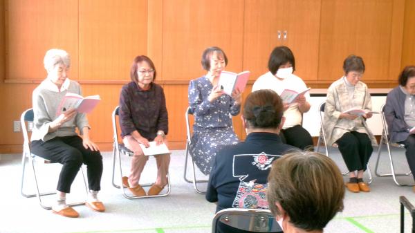 朗読会の様子２