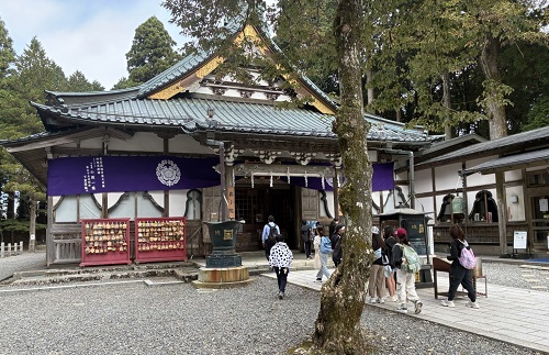 奥之院見学