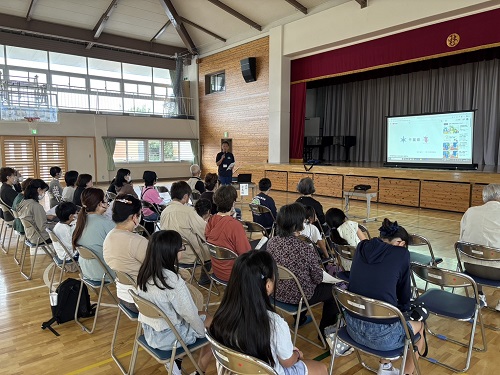 防災教室の様子