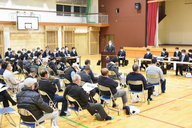 天津小湊地区会場の様子