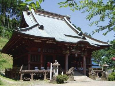 Main Hall at Oyamadera Temple 