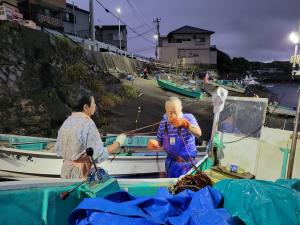 太海浜の大谷さん