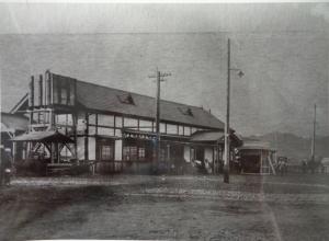開業当時の安房鴨川駅