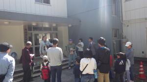 野鳥の巣箱観察会