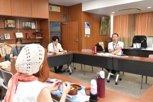 ランチミーティングの会場の様子