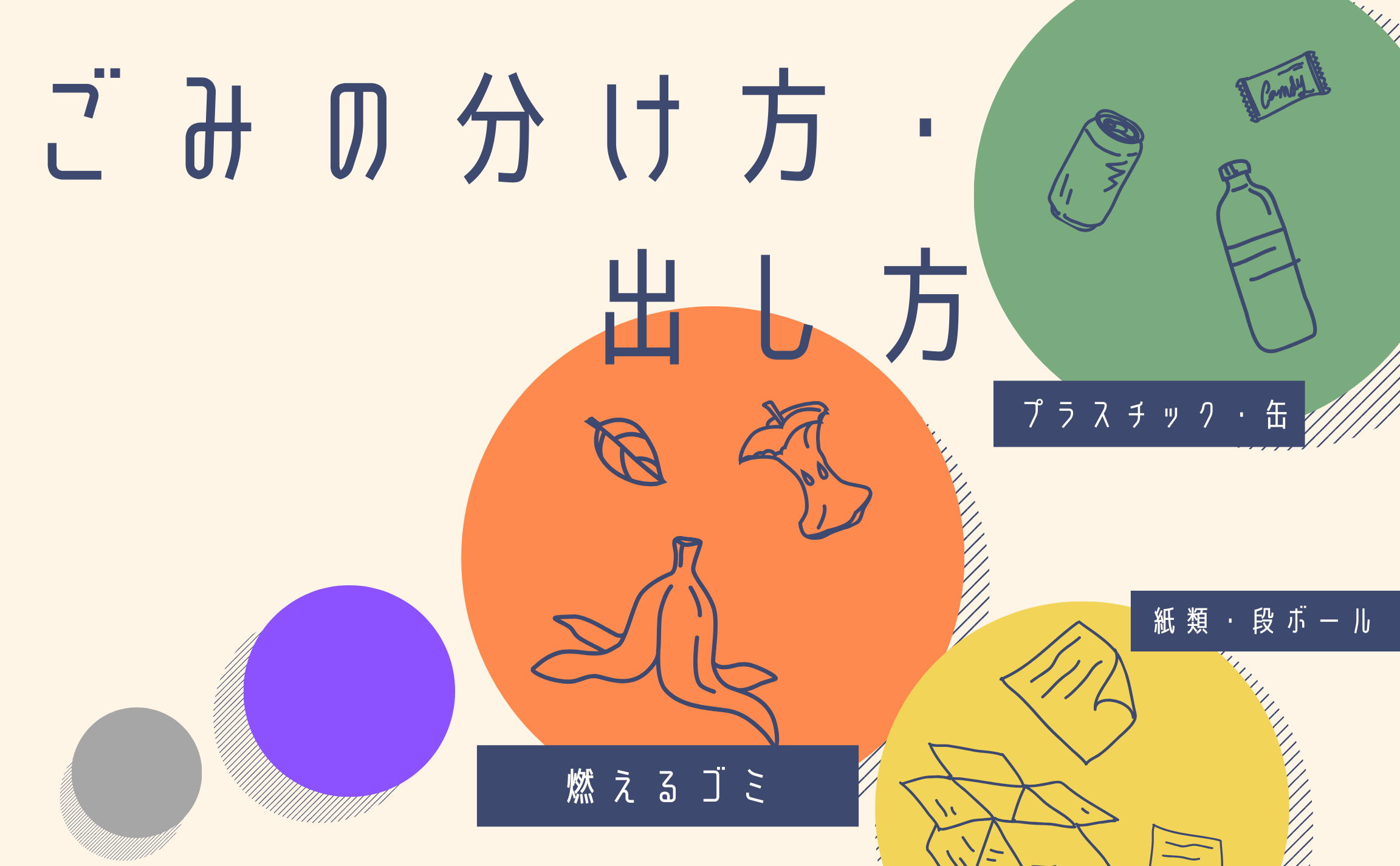 ごみの分け方・出し方のタイトル画像